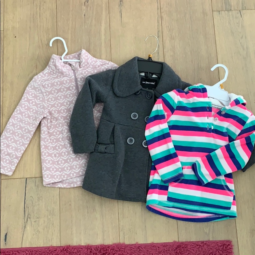 3x 3T fleece bundle